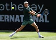 Max Purcell at the 2024 Rothesay International in Eastbourne